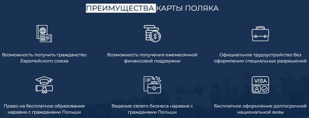 карта поляка